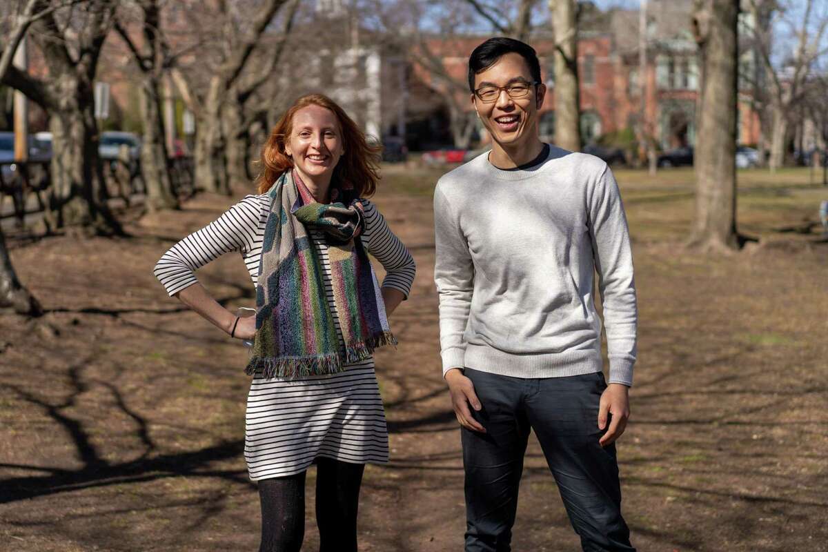 Zoe Geller (left), who founded Fire Ox Foods and her business partner Jason Yang are expanding their company into the Mid-Atlantic region.