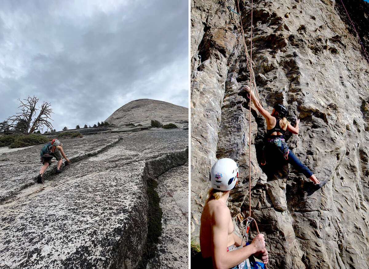 Anna Parsons, 21, is an avid rock climber and surfer.