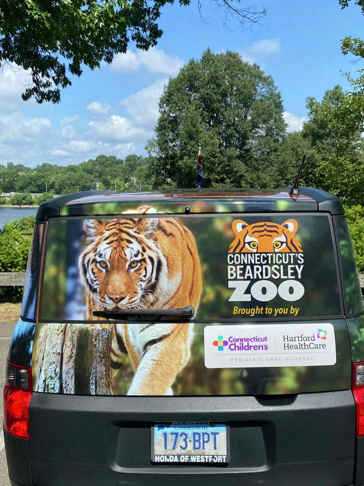 Connecticut’s Beardsley Zoo announced Aug. 18, 2022 that a second Zoomobile sponsored by the Pediatric Care Alliance with Connecticut Children’s and Hartford HealthCare is now roaring off to schools in the area.