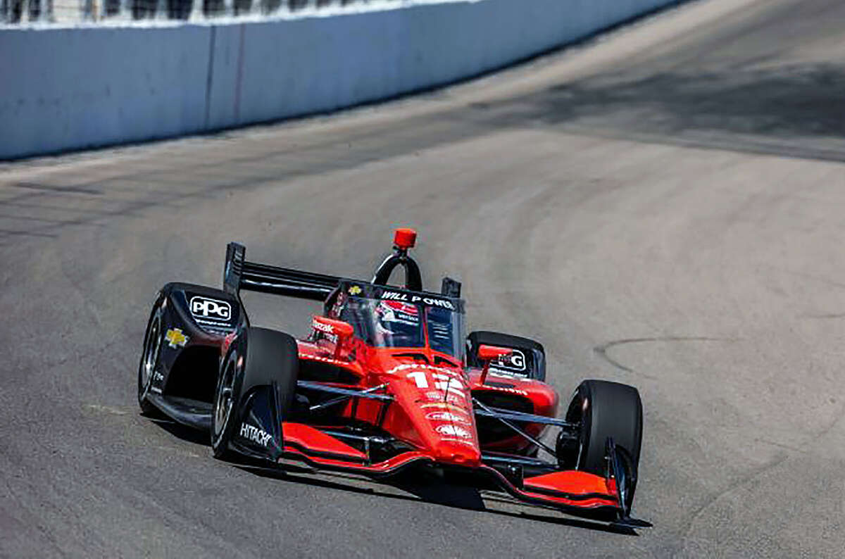 Will Power races to win the pole Friday during qualifying for Saturday's Bommarito 500 IndyCar race at World Wide Technology Raceway in Madison. It was his 67th IndyCar pole, tying him with Mario Andretti for the all-time IndyCar lead.