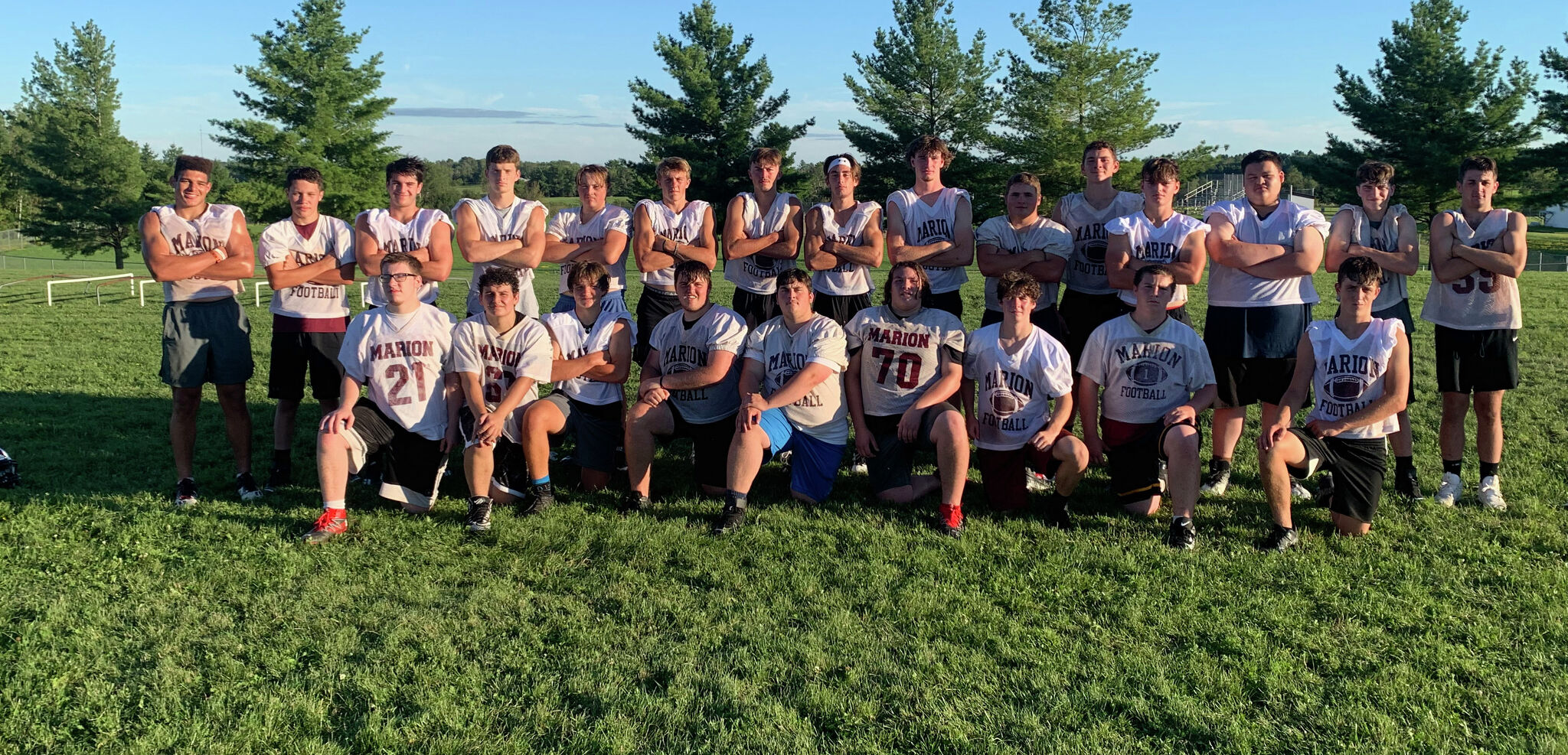 Marion Eagles eye banner season