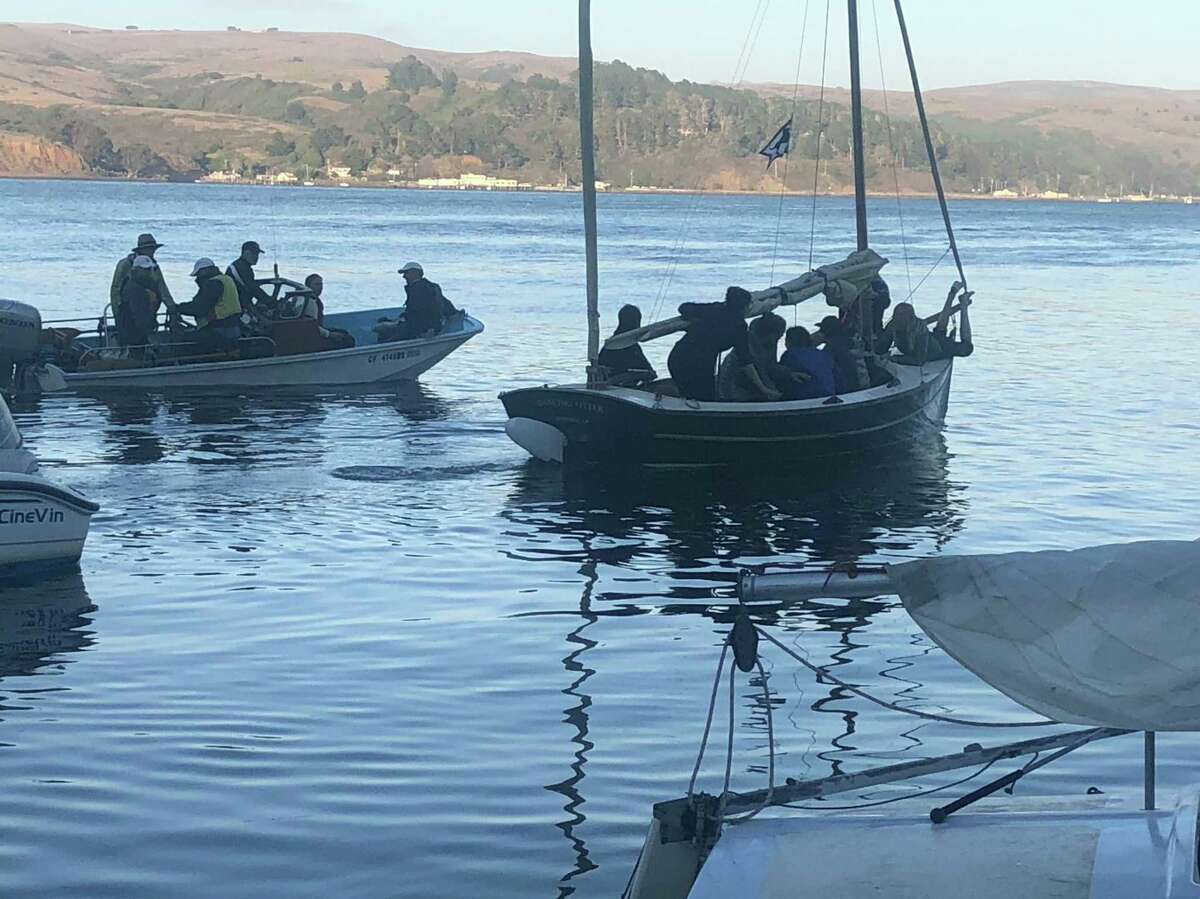 Setting sail in Tomales Bay for a few days in another world