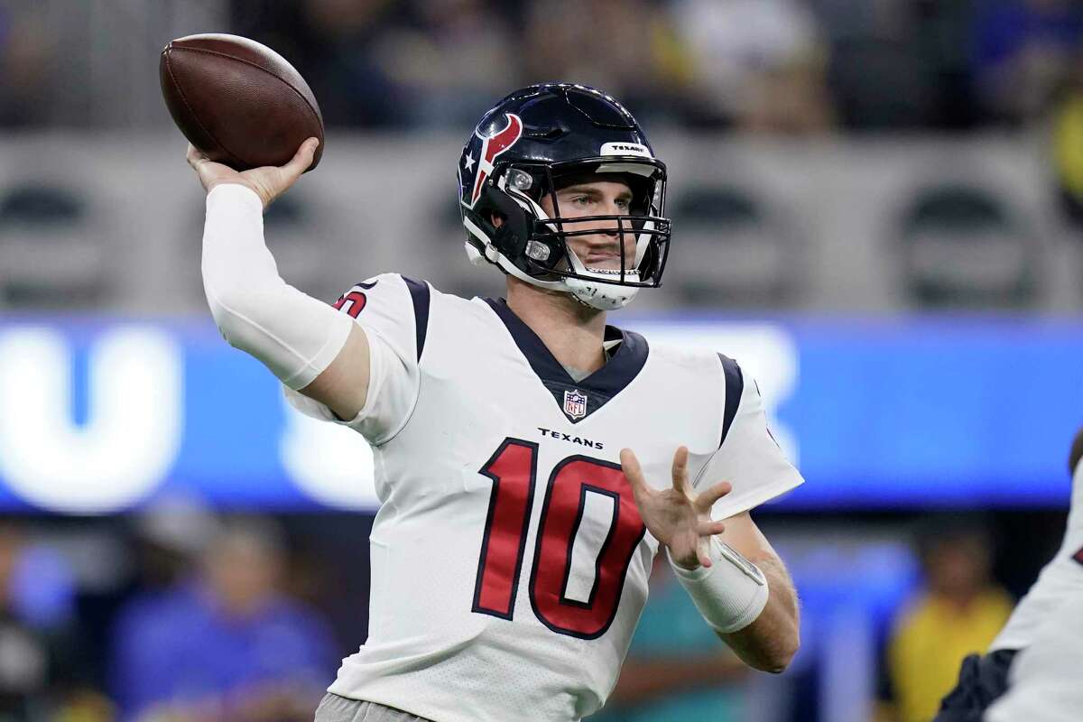 Davis Mills led the Texans to a touchdown in Friday night's preseason win, but his performance through two games hasn't been overwhelming by any means.