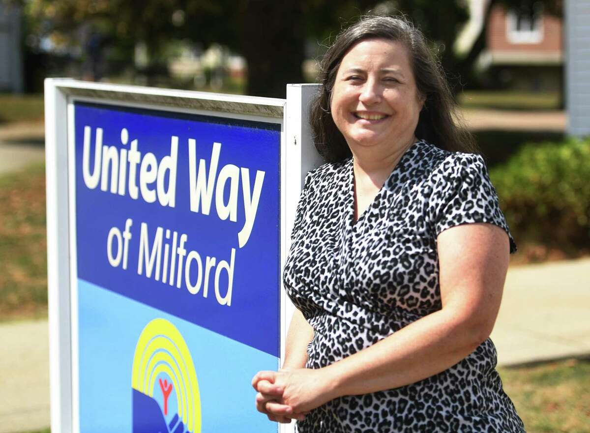 New Chief Development Officer Cynthia Conrad at the Milford United Way in Milford, Conn. on Tuesday, August 16, 2022.