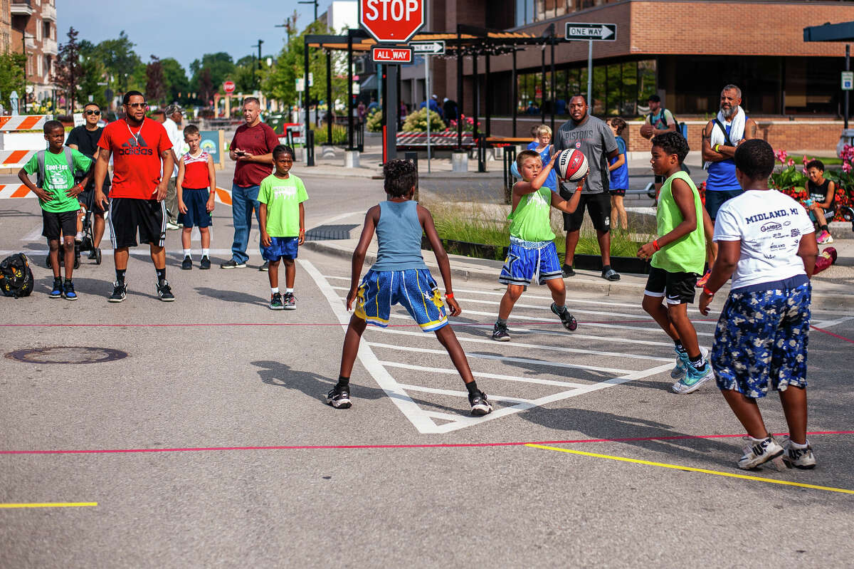 SEEN: Shooting hoops at the Midland Gus Macker Basketball Tournament