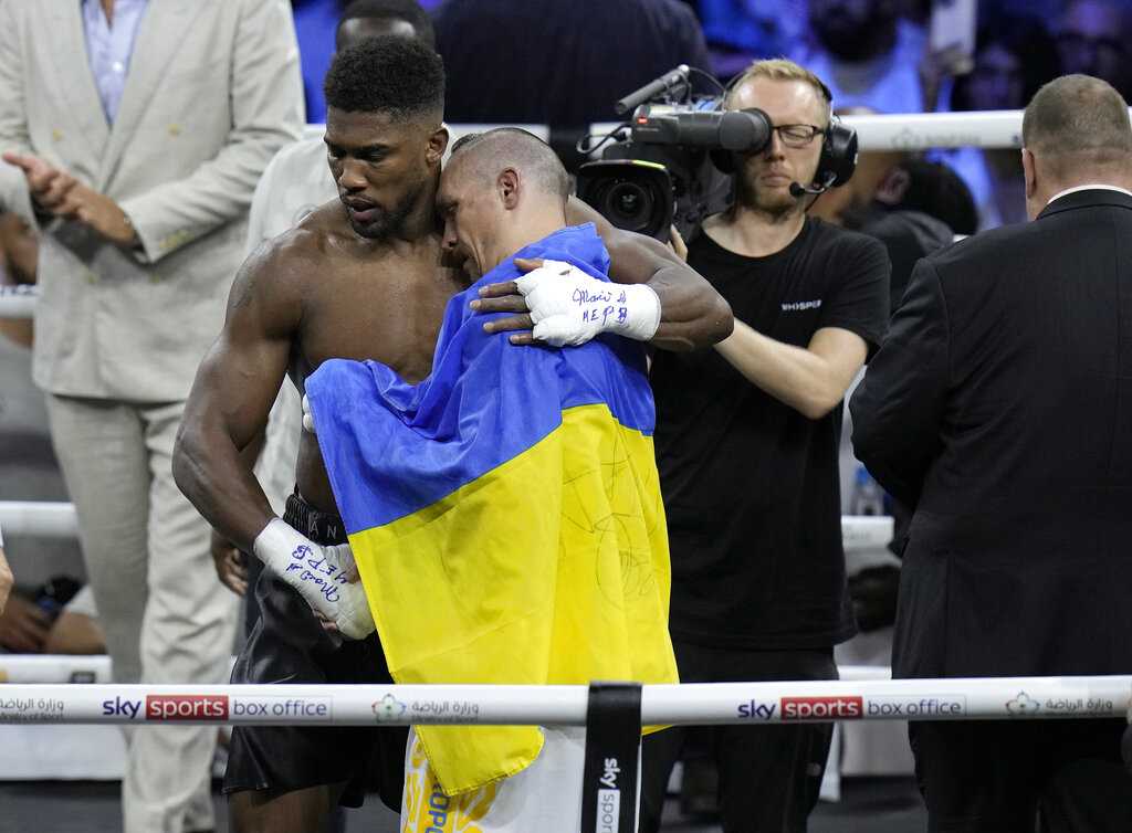 Pride Of Ukraine: Usyk Beats Joshua, Keeps Heavyweight Belts