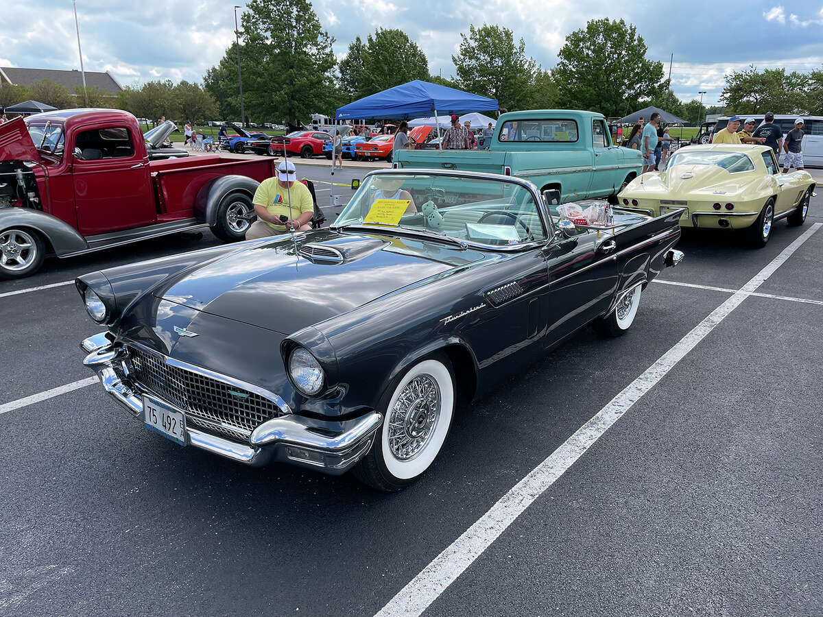 Classic, custom cars gather at Edwardsville High School for 30th Annual