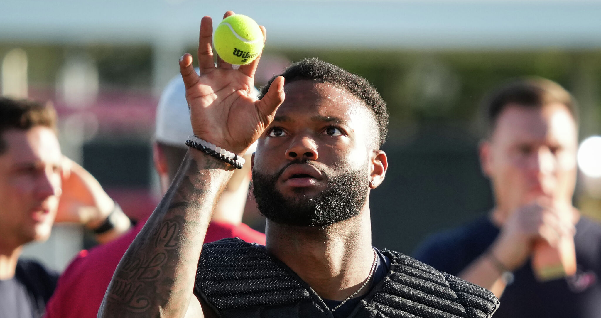How tennis balls are helping Houston Texans' wide receivers