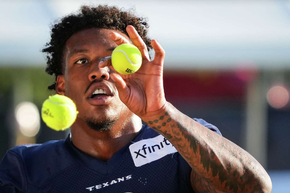How tennis balls are helping Houston Texans' wide receivers