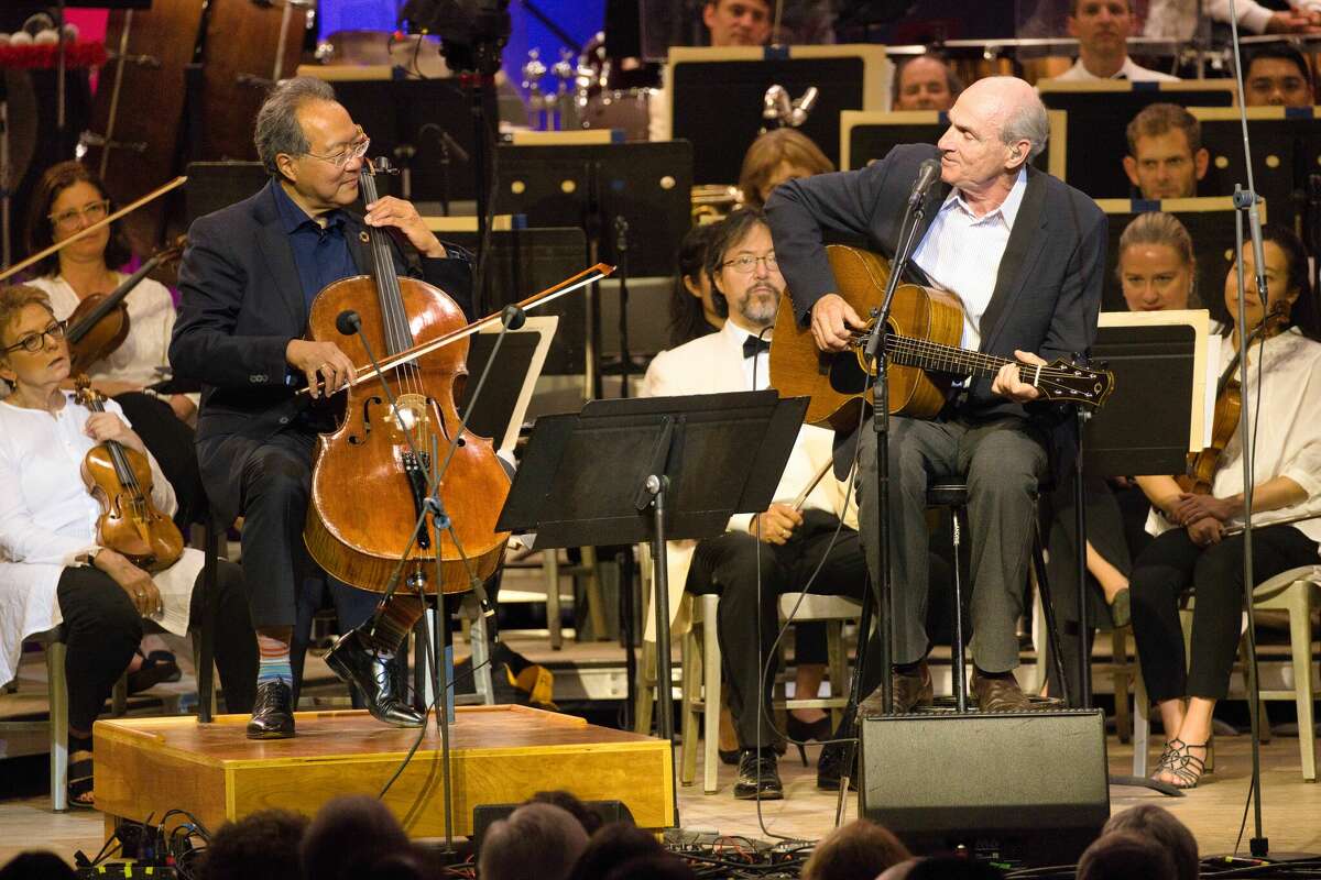 YoYo Ma, James Taylor on hand for John Williams' 90th at Tanglewood