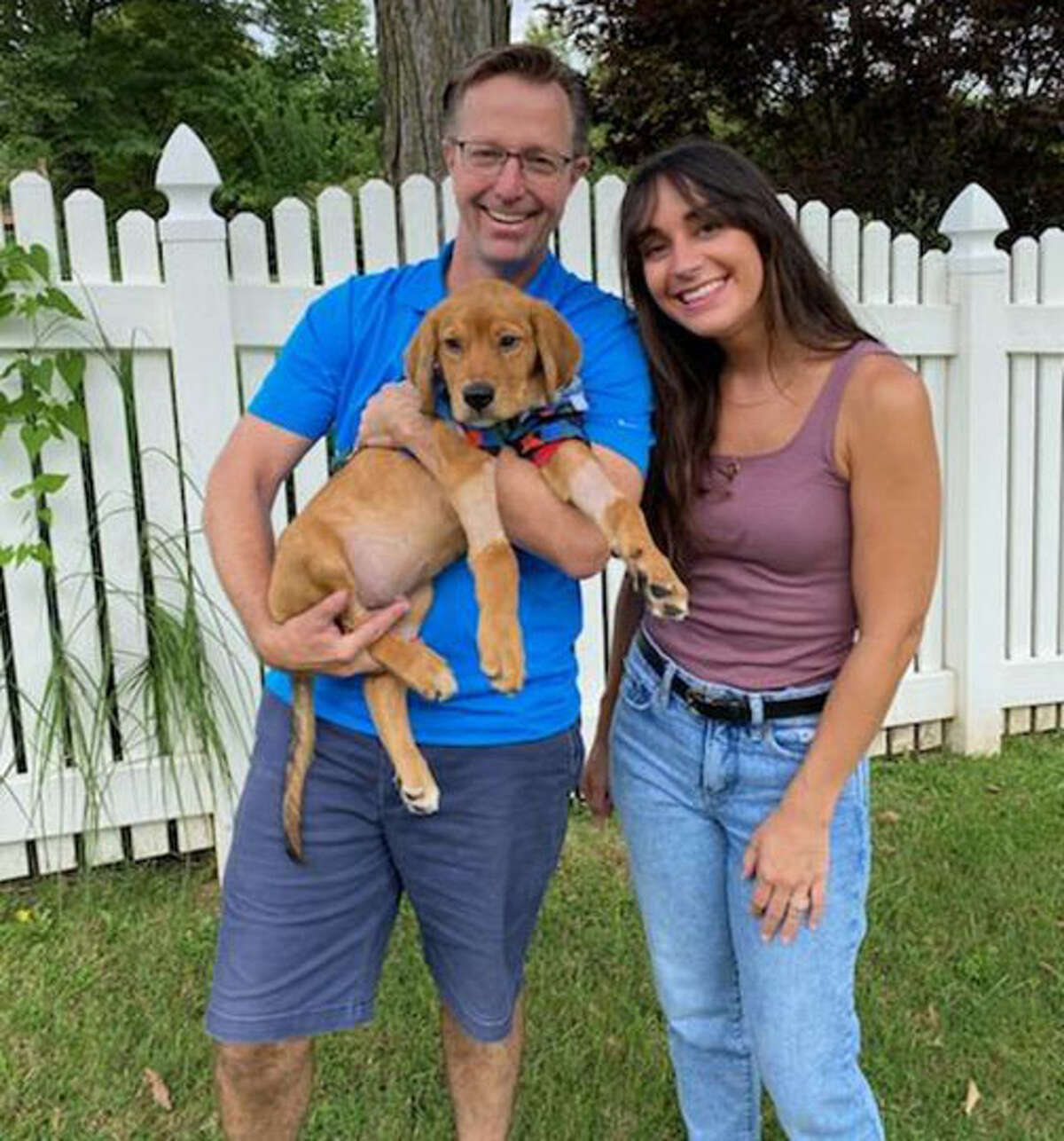 Edwardsville Mayor Art Risavy adopts rescue dog from Partners for Pets