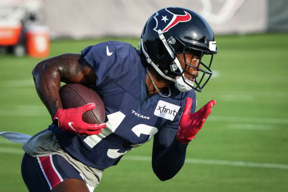Veteran receiver Brandin Cooks didn't play in the Texans' preseason games but the offense should operate much better with him on the field Sunday.