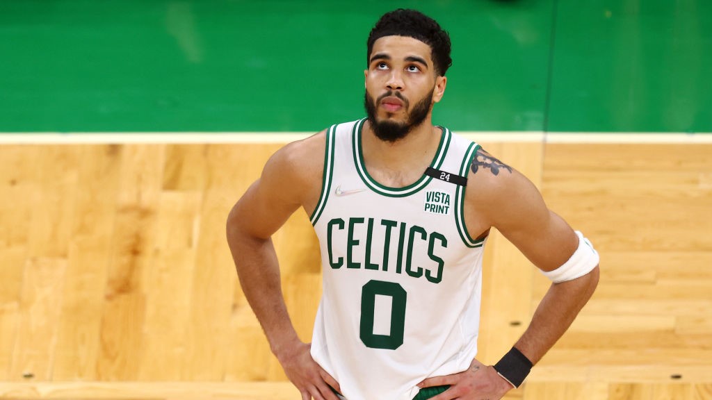 Celtics star Jayson Tatum says he played with wrist injury against Warriors in Finals
