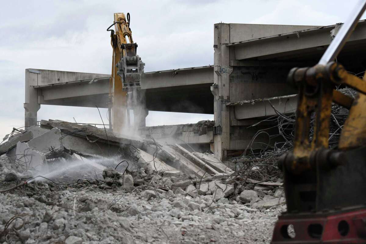 Troy's Uncle Sam parking garage is coming down