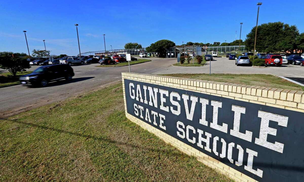 This Oct. 28, 2016, photo, shows the Gainesville State School for juveniles in Gainesville, Texas. Detainees in Texas' juvenile prisons suffer from frequent physical and sexual abuse, inadequate mental healthcare and high rates of staff turnover.