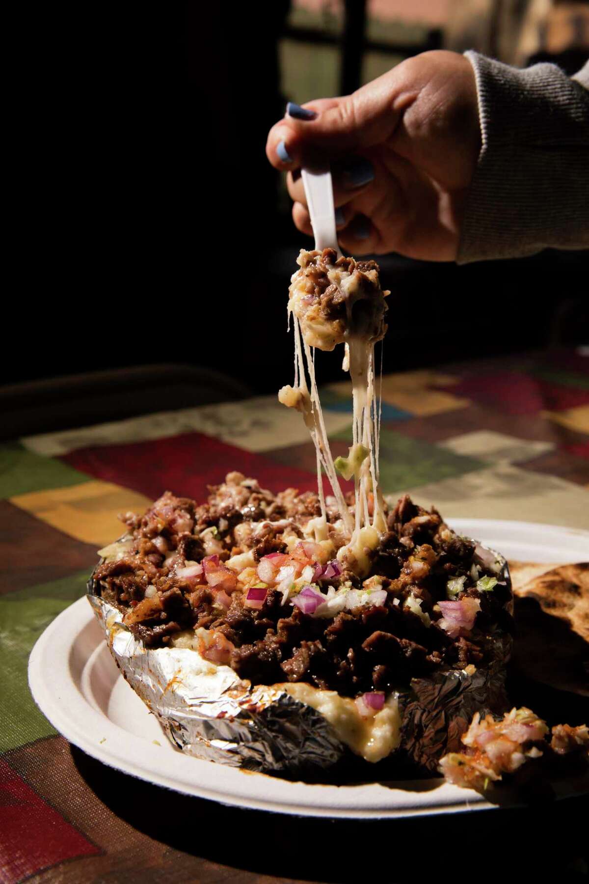 Oakland's Tacos Osuna serves Sinaloan dishes in a backyard setup