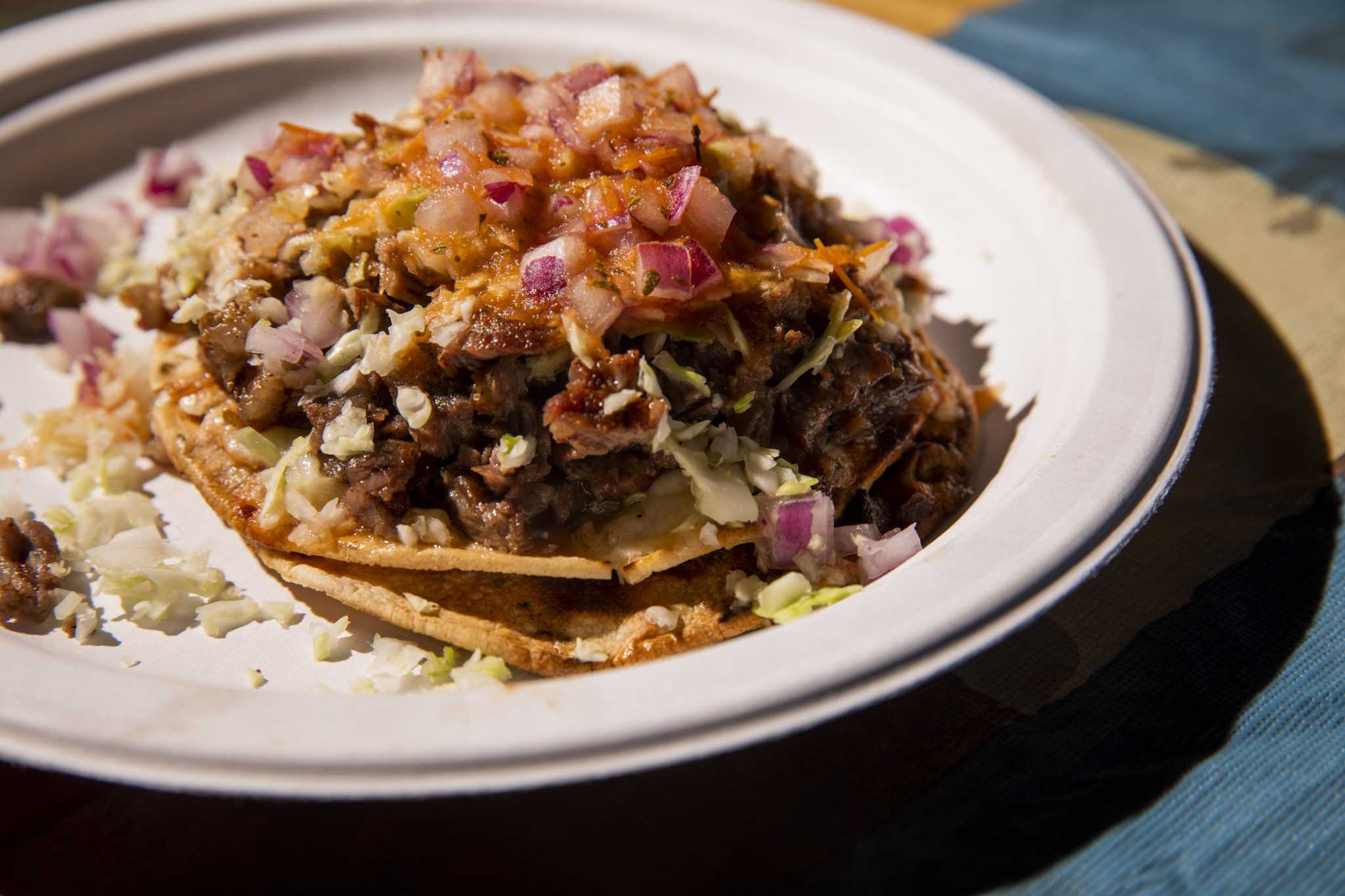 Oakland's Tacos Osuna serves Sinaloan dishes in a backyard setup