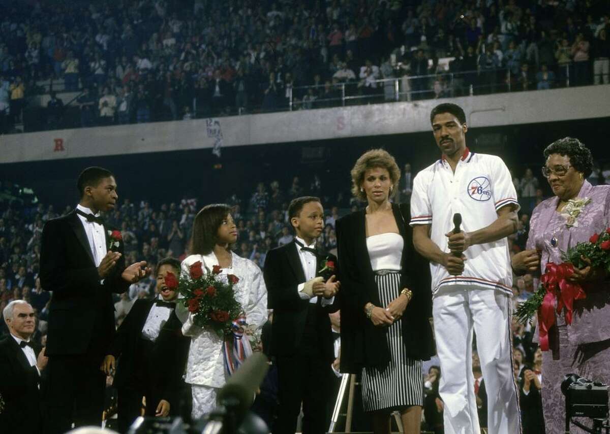 Julius Erving - Years active: 1971-1987 - Sport: Basketball "Dr. J" was not a medical doctor, as Adam Sandler explains to his daughter in the 2022 Netflix movie "Hustle," which includes a cameo appearance by the basketball legend. On the contrary, he was known for putting the hurt on opponents by dunking over them. As the player who popularized the slam dunk, he was one of the few NBA stars to have his numbers retired by two teams (Nets, 76ers). Even in his final season—his farewell tour—he averaged a solid 16.8 points per game and preserved his record of leading his team into the postseason every season he played.