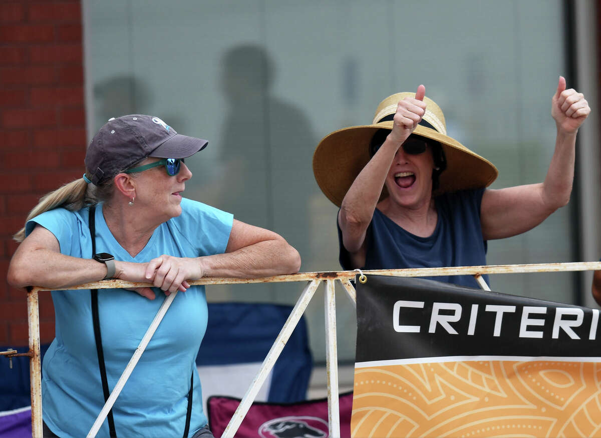 The 2022 Busey Bank Edwardsville Rotary Criterium Festival brought a crowd to downtown on Saturday for bike races, live music, food and entertainment.