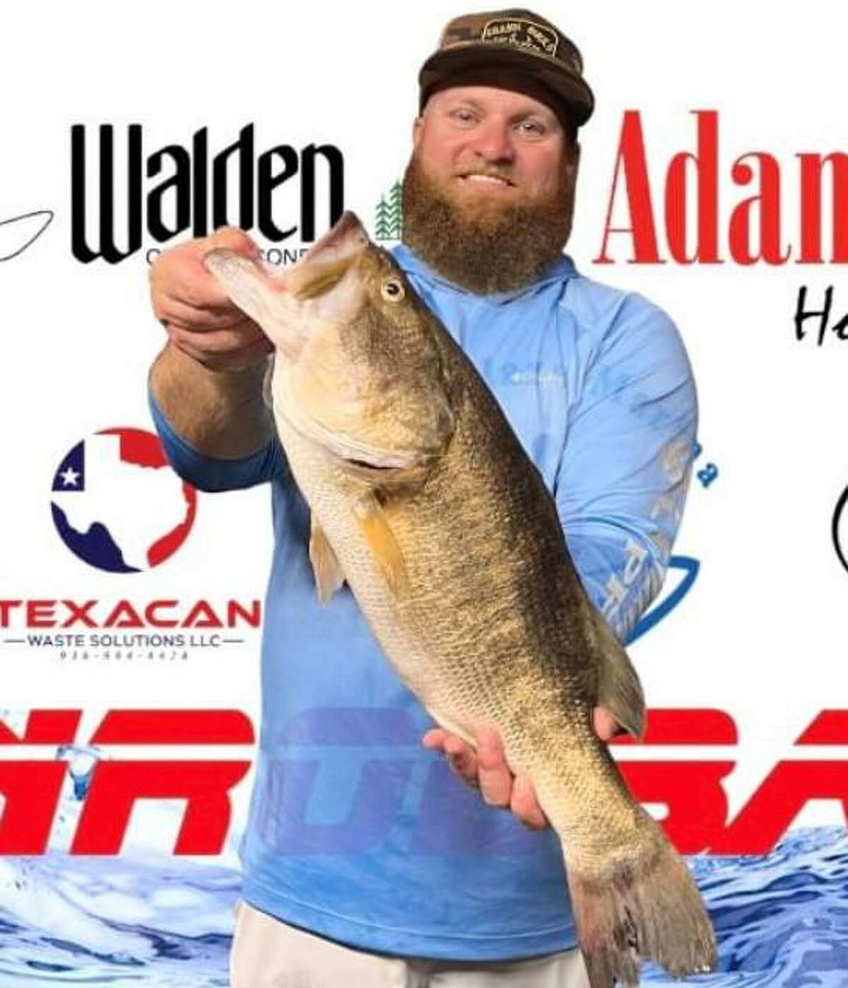 Brandon Sheridan came in first place in the CONROEBASS Thursday Big Bass Tournament with a bass weight of 7.13 pounds.