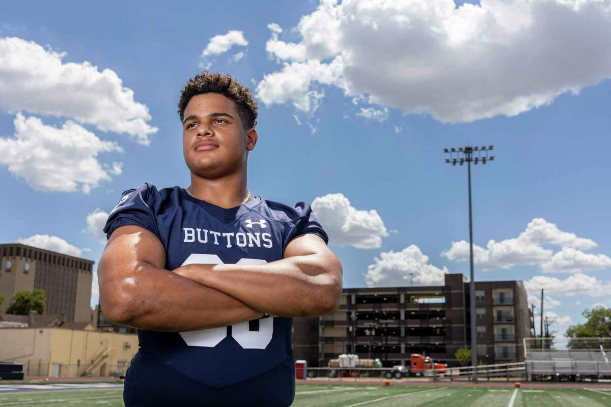 Central Catholic’s Braeden Flowers is the area’s top private school athlete, playing tight end and defensive end. The senior is committed to SMU and will play as a defensive end.