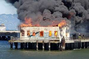 Historic building destroyed in S.F. pier fire