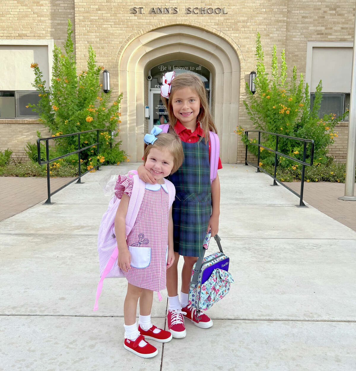 St. Ann's School students back to campus