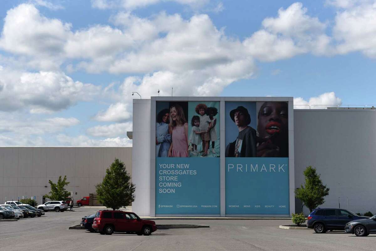 A Primark store is advertised as opening soon at the former Lord & Taylor location at Crossgates Mall on Wednesday, Aug. 24, 2022, in Guilderland, N.Y.