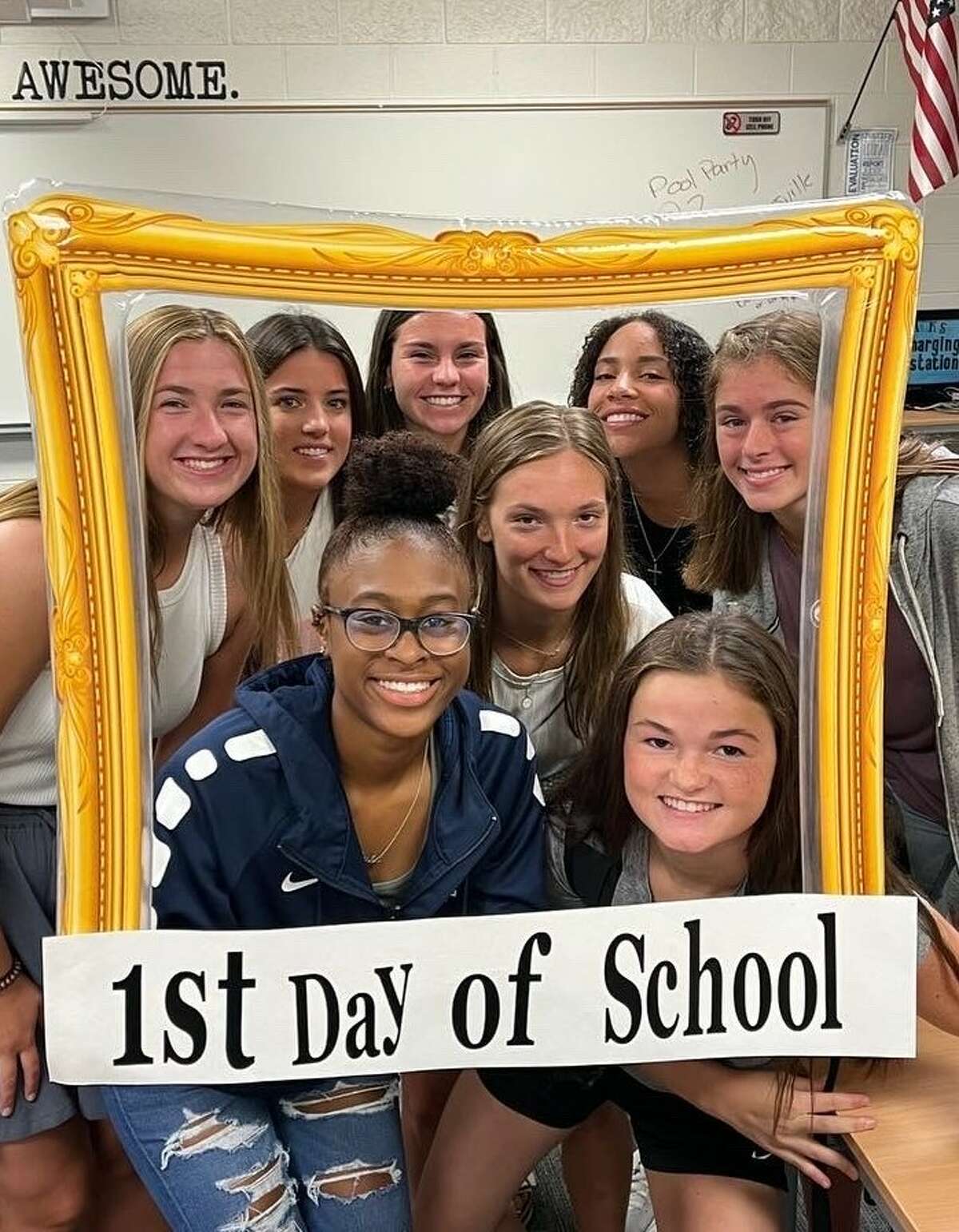 See Student, Staff Smiles During First Day At Big Rapids Schools