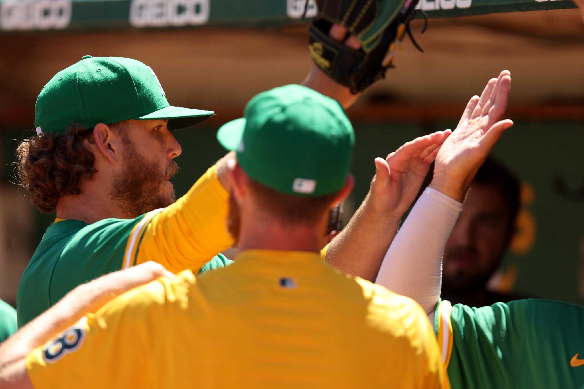 Athletics Jesus Luzardo's First Game vs. Boyhood Hero Miguel