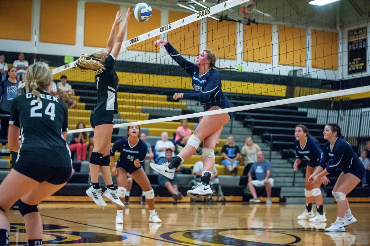 PHOTOS: Meridian vs. Bullock Creek volleyball scrimmage, Aug. 24, 2022