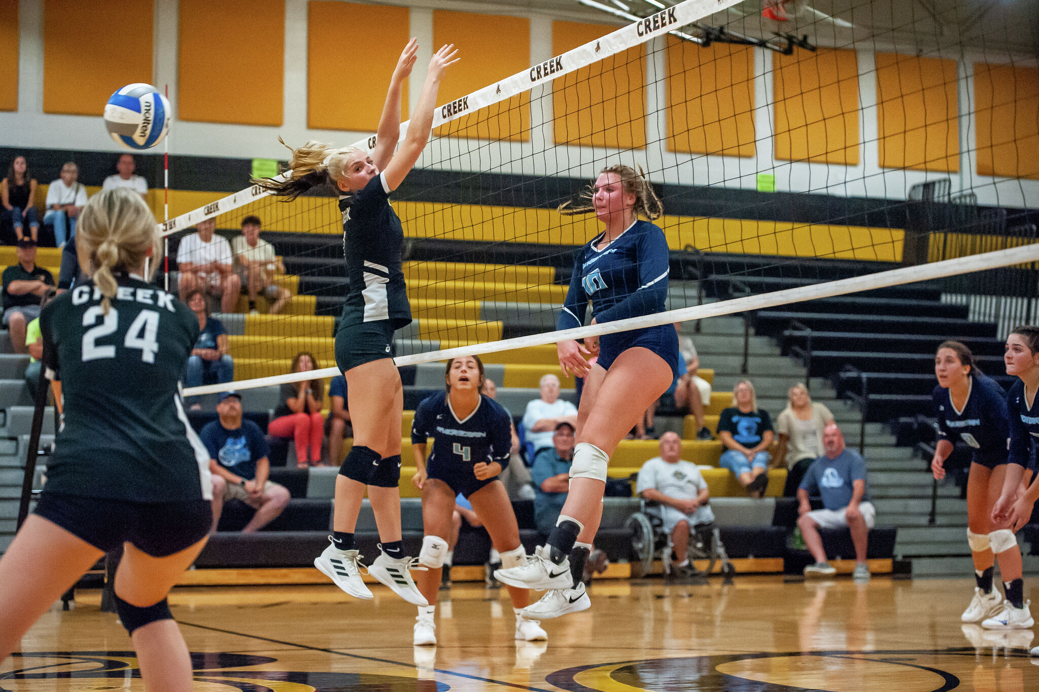 PHOTOS: Meridian vs. Bullock Creek volleyball scrimmage, Aug. 24, 2022