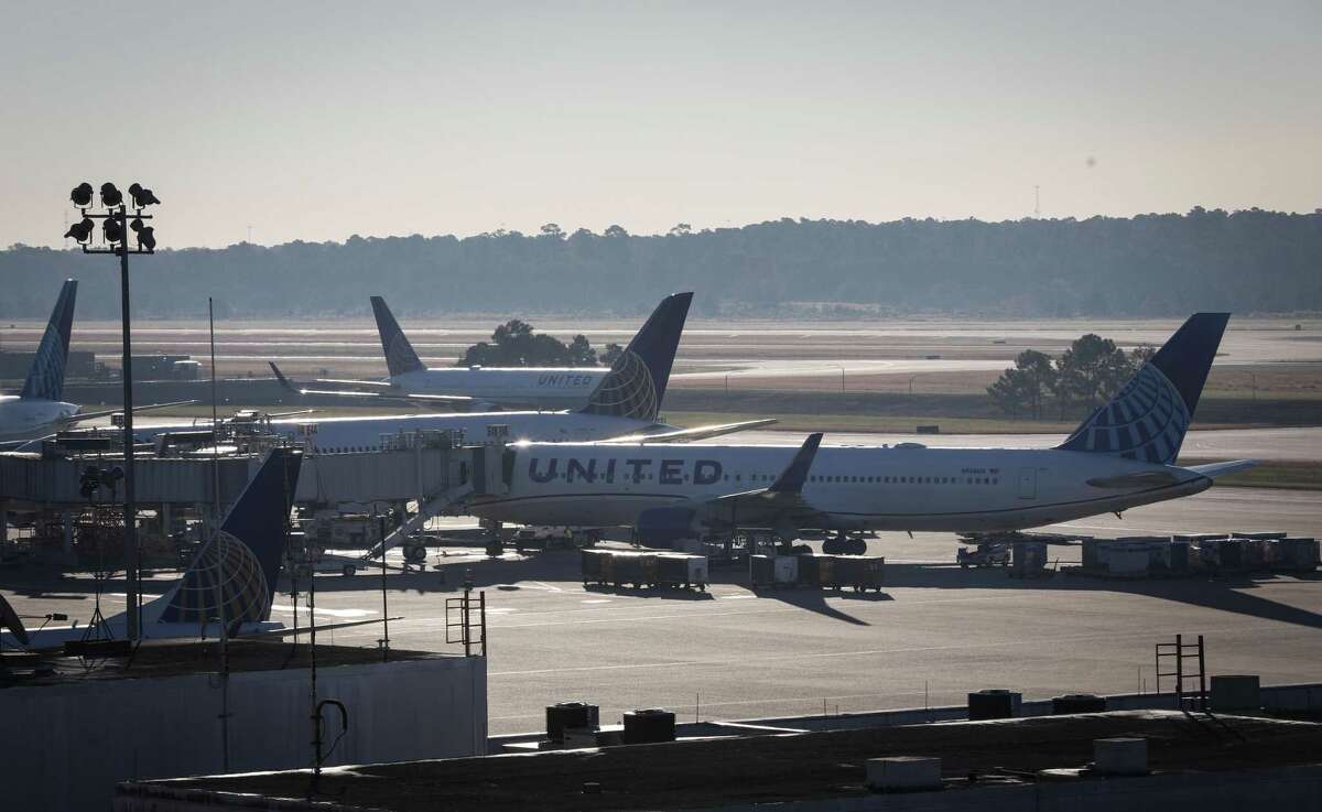 Hundreds of flights were grounded Wednesday, Jan. 11, 2023, at Houston airports as part of a nationwide computer failure.