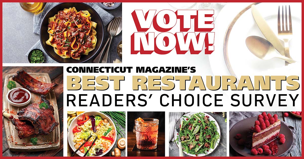 Connecticut Magazine "Best Restaurants" 2023 Reader Survey