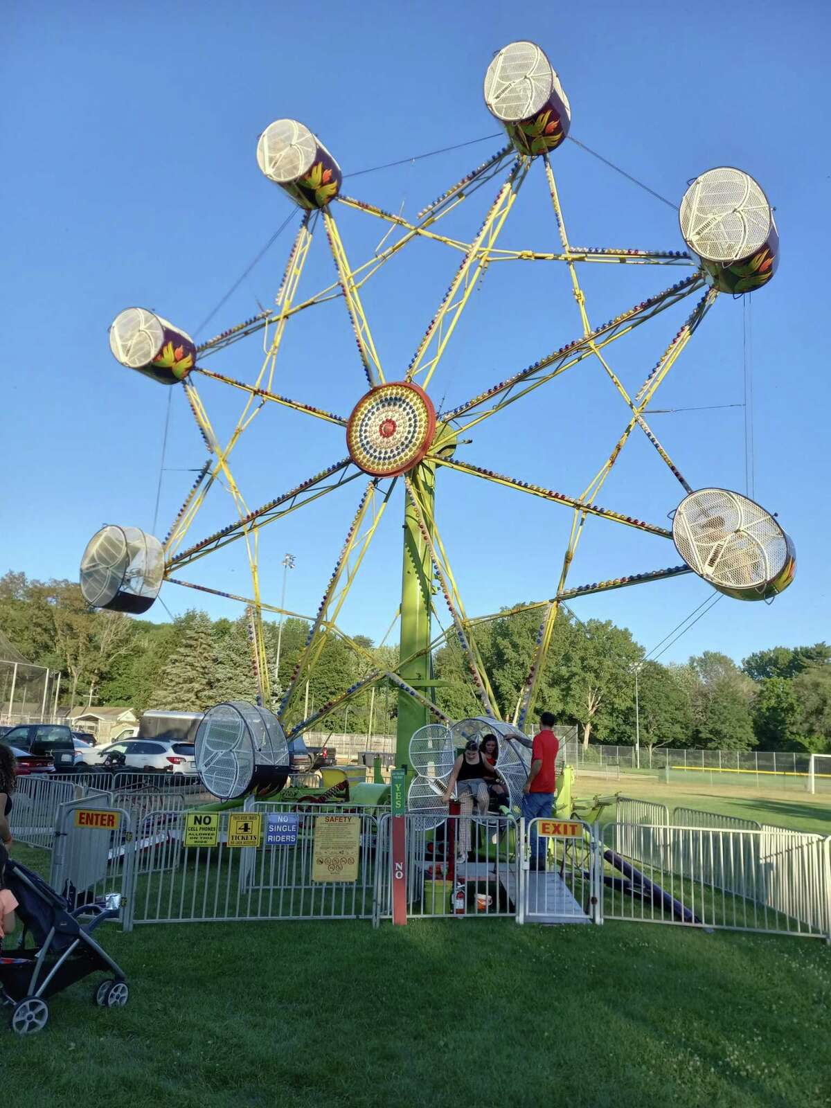 The Winsted Fire Department's annual carnival kicked off Aug. 24 at Rowley Field, with rides, games and other activities. The event continues through Saturday, Aug. 27.