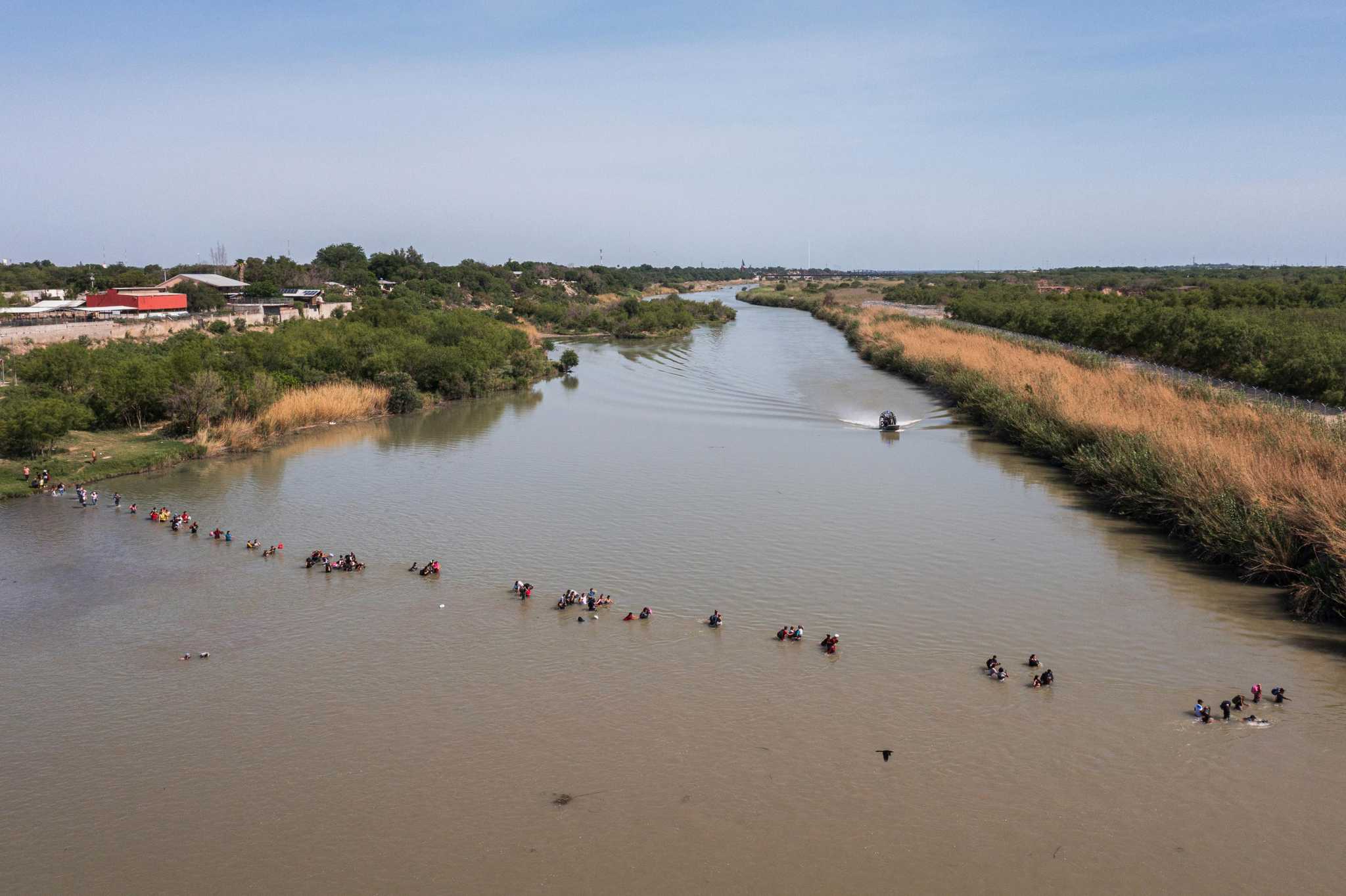 Border Patrol shifts tactics as migrants surge through Del Rio