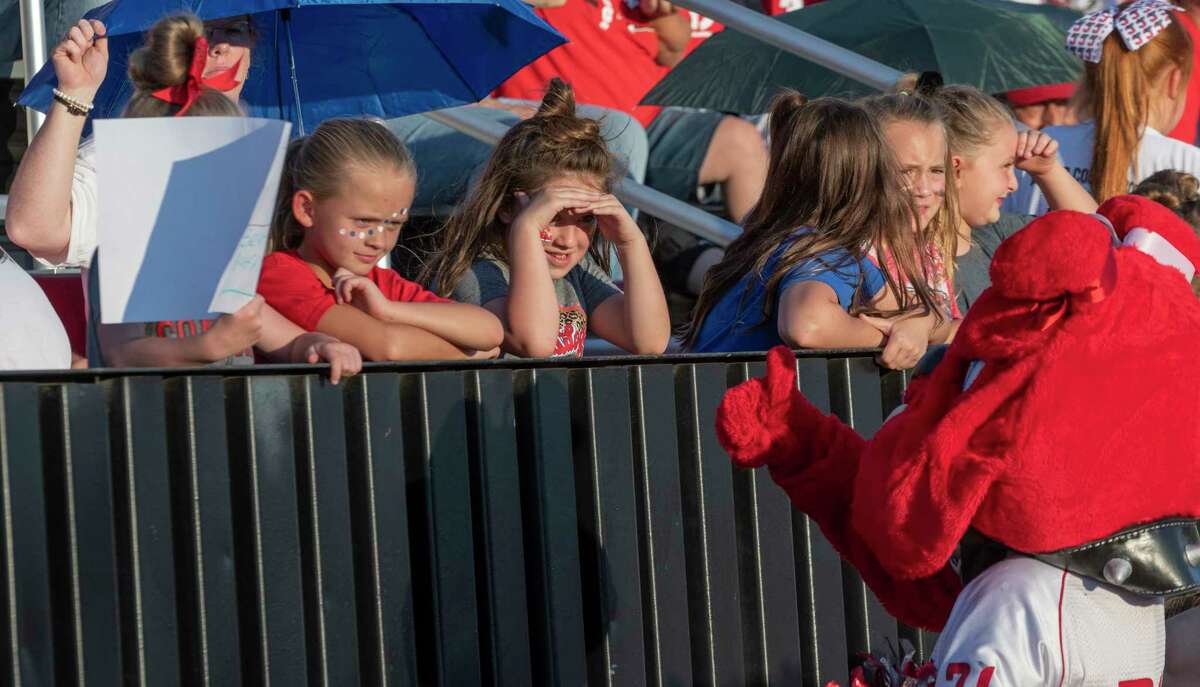 Coahoma fans cheer on their team as they take on Forsan 08/25/2022 during the Howard County Bowl at Memorial Stadium in Big Spring. Tim Fischer/Reporter-Telegram