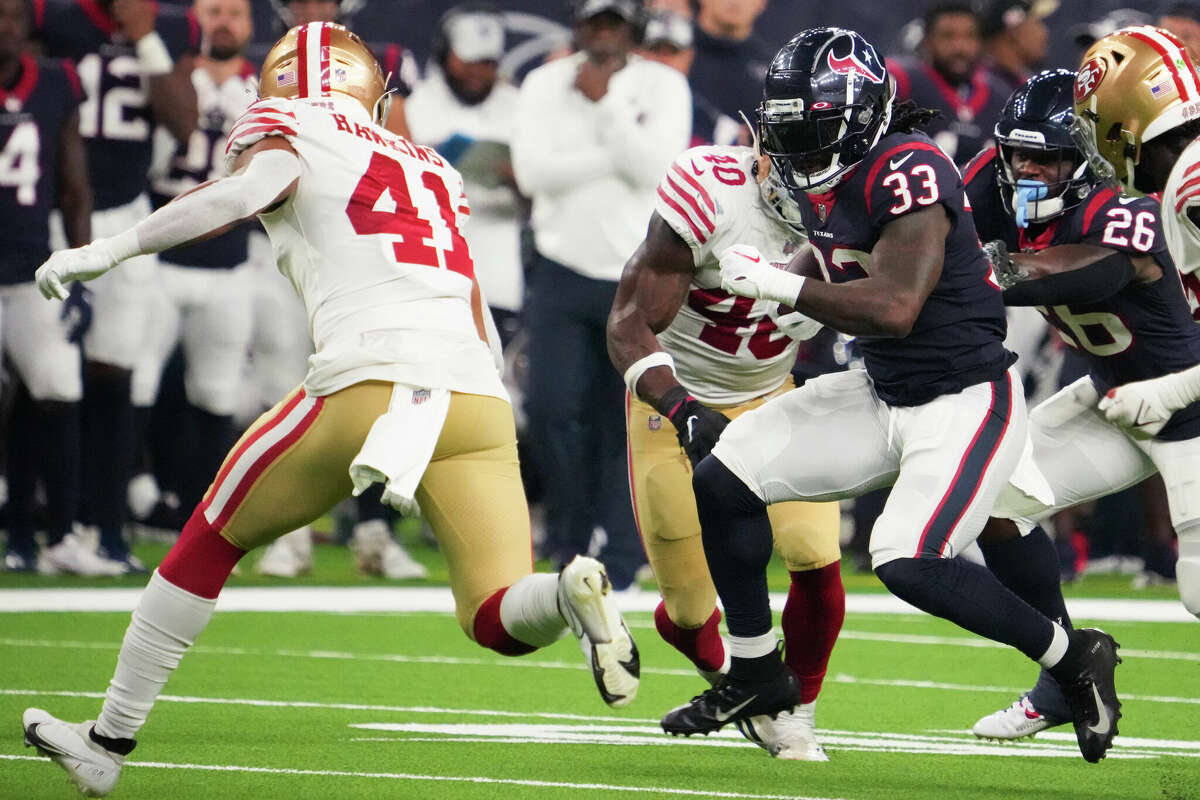 Houston Texans running back Dameon Pierce proving his worth