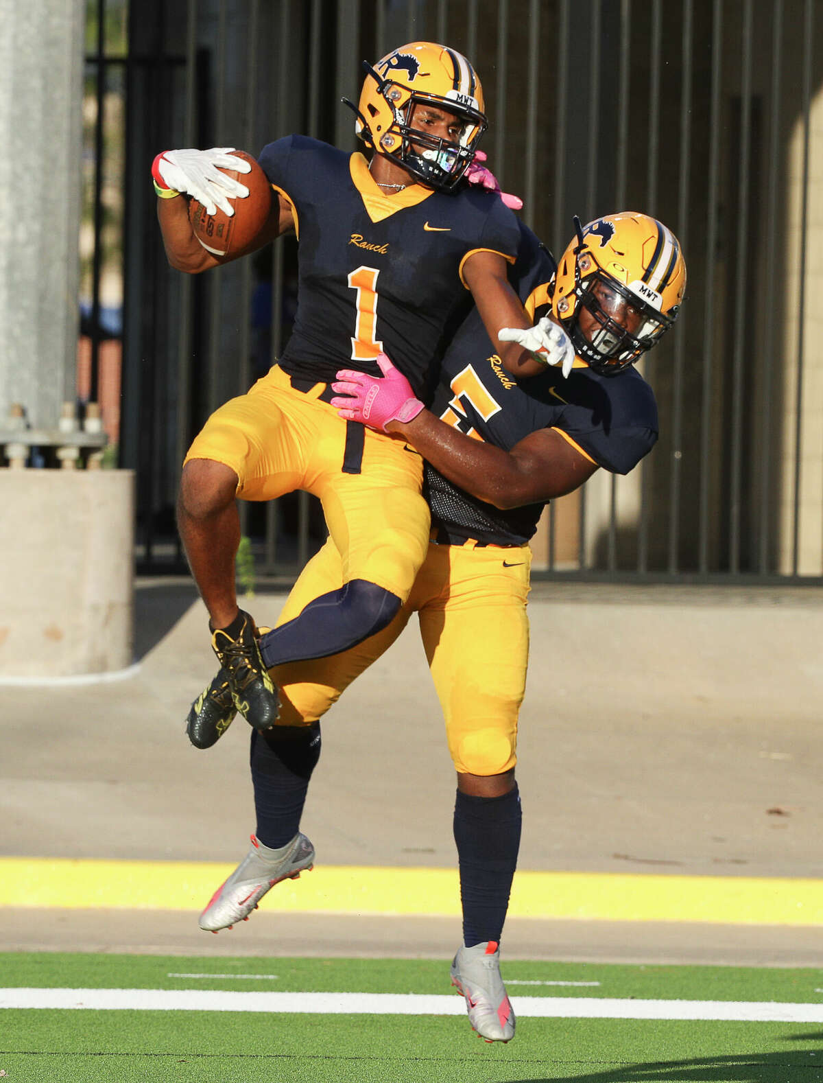 Katy Tompkins Falcons defeats Cypress Ranch Mustangs