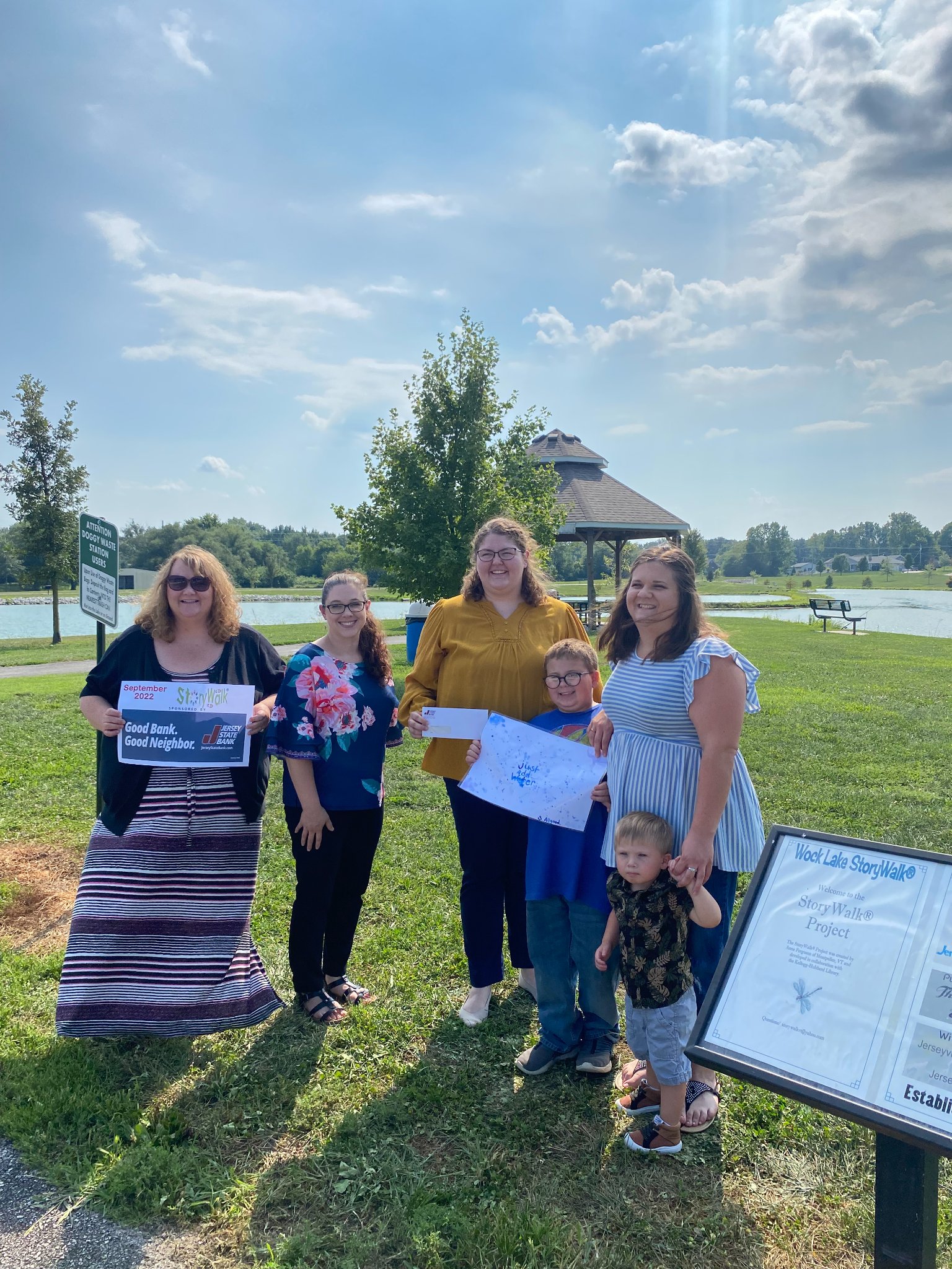 Jerseyville family's original children's book being featured on StoryWalk - Vimarsana News