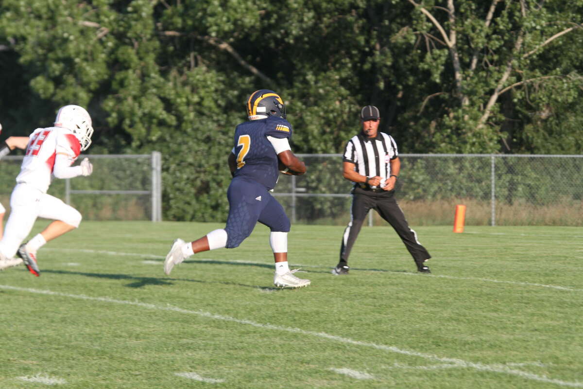 FILE - The Manistee Chippewas defeated Holton, 54-6, during week one of the regular season. 