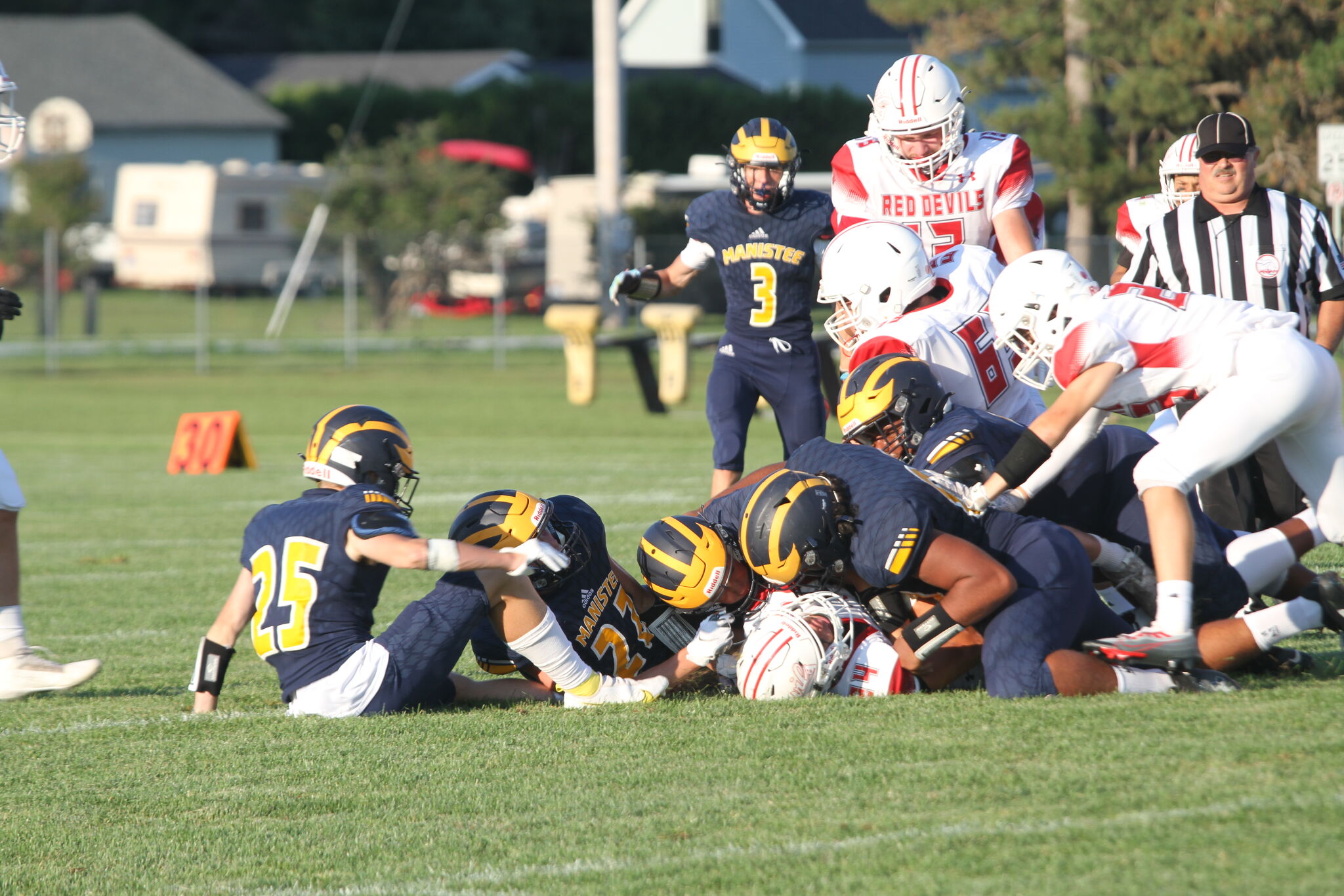 Manistee football’s defense to play aggressive, fast