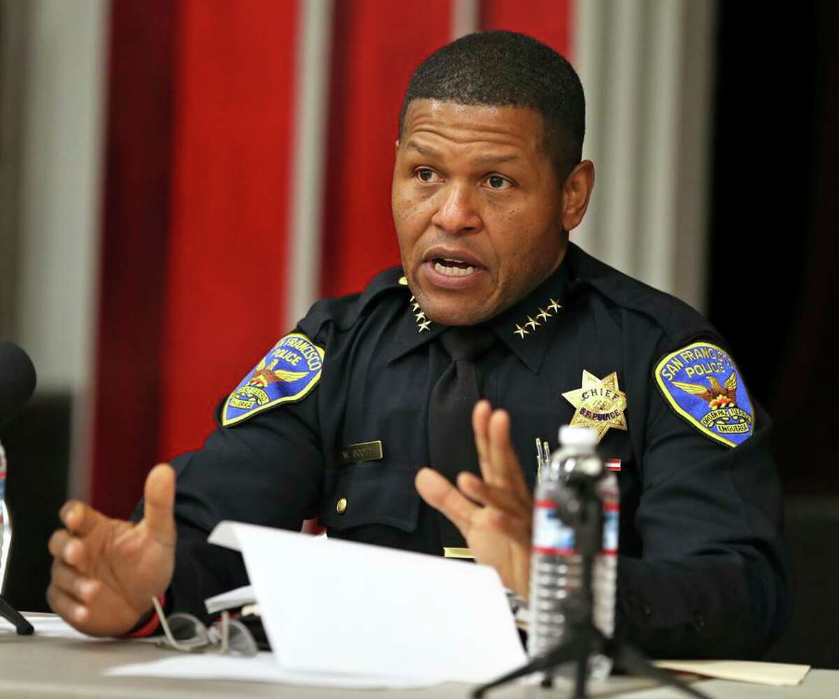 San Francisco Police Chief Bill Scott is defending officers who released a man who was allegedly stealing a catalytic converter.