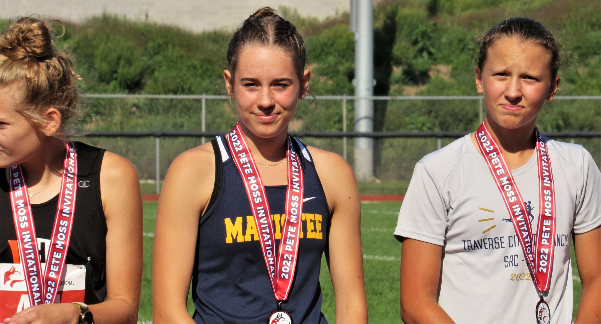 Ceci Postma represents Manistee in 2022 MITCA Meet of Champions