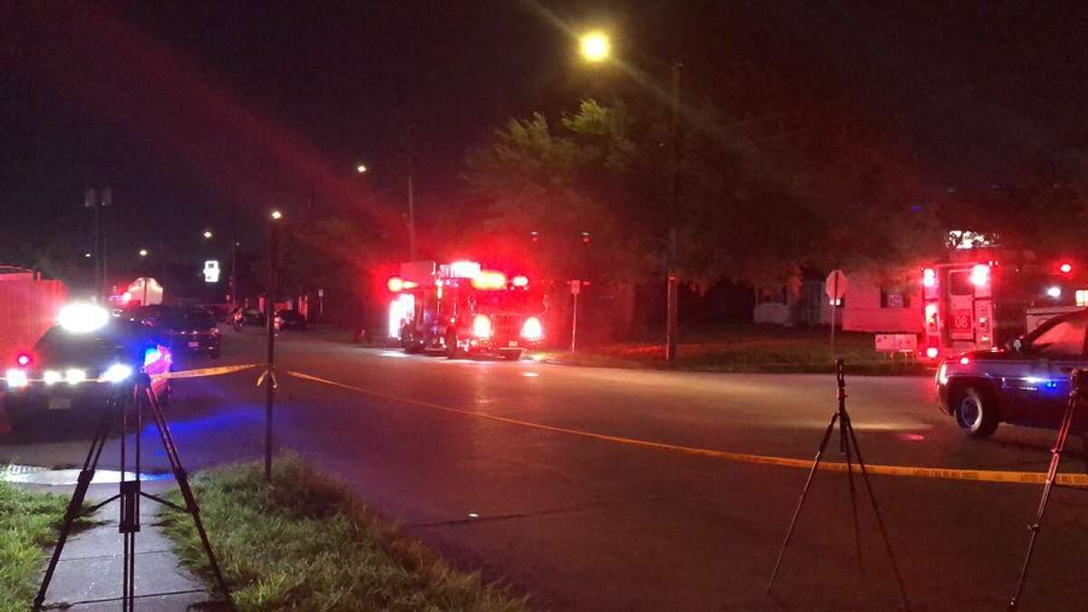 Houston Fire Department officials walked into a mass shooting from a resident who had been evicted from his southwest Houston complex.