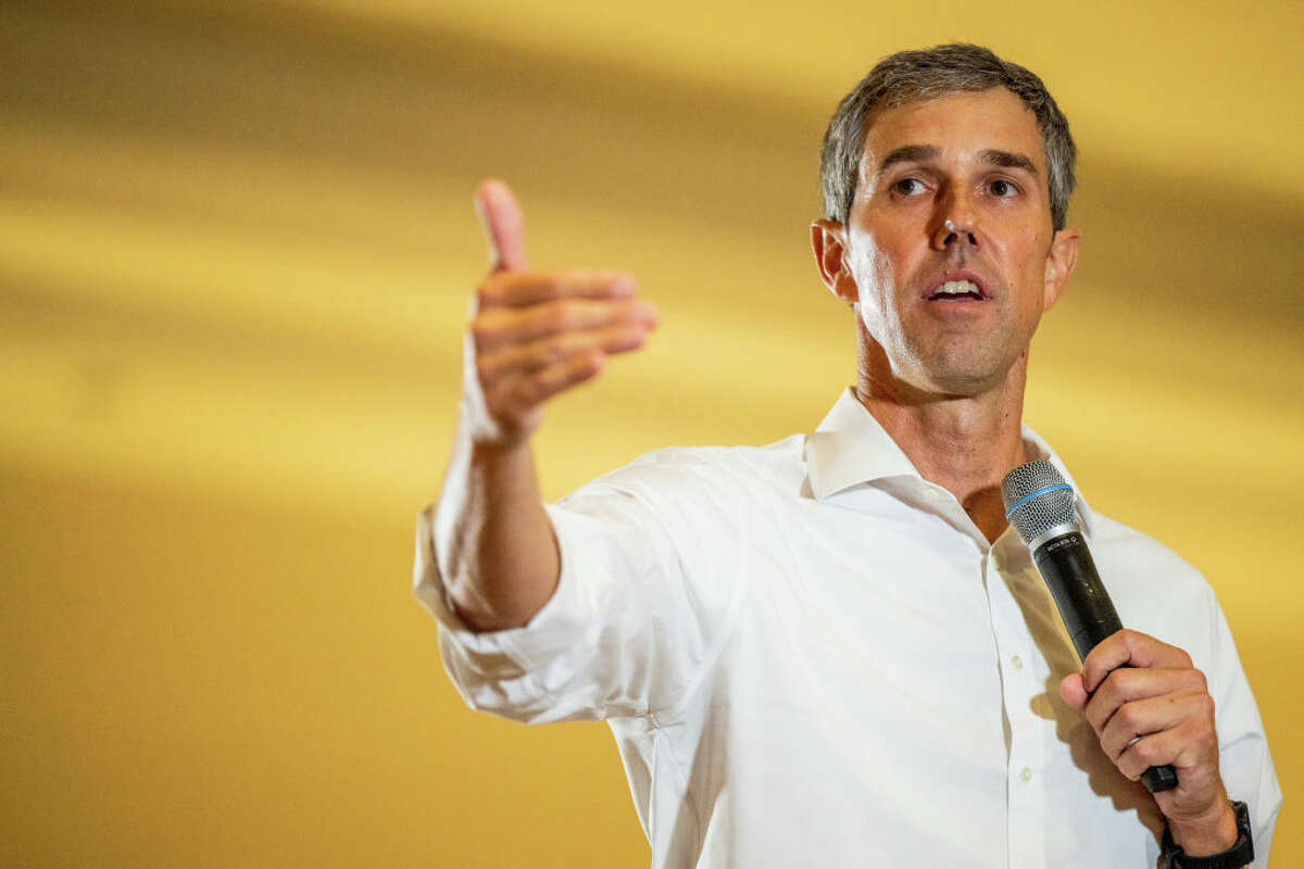 O'Rourke has touted the line on the board and immigration while on the campaign trail as Texans remain divided on busing immigrants out of the state.