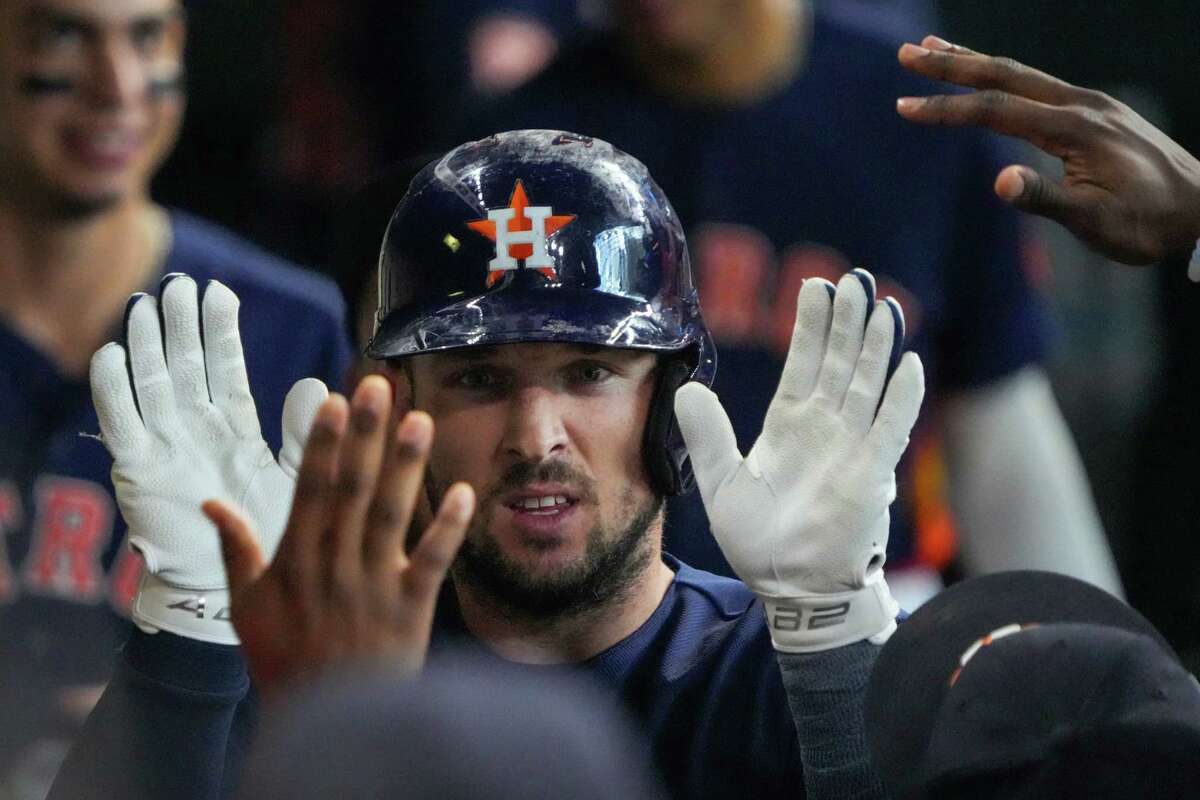 Astros are currently being destroyed on Twitter after Dusty Baker appeared  to adjust something underneath his jersey during an at bat by Alex Bregman.  Shortly afterwards Bregman hit a grand slam. 