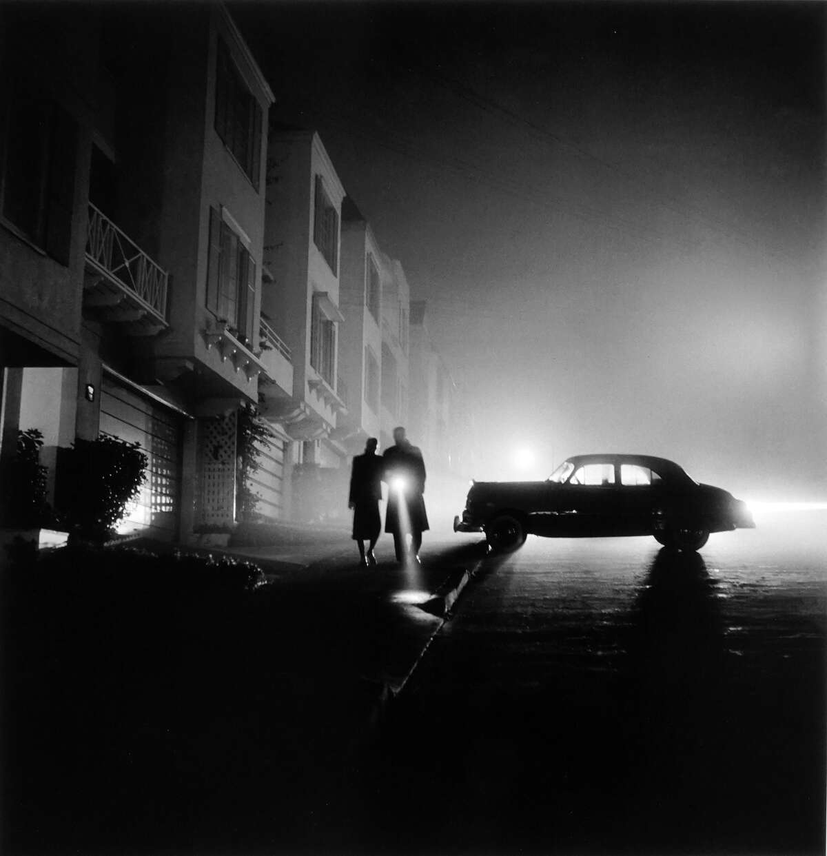 Foggy Night at Land's End, San Francisco, 1953