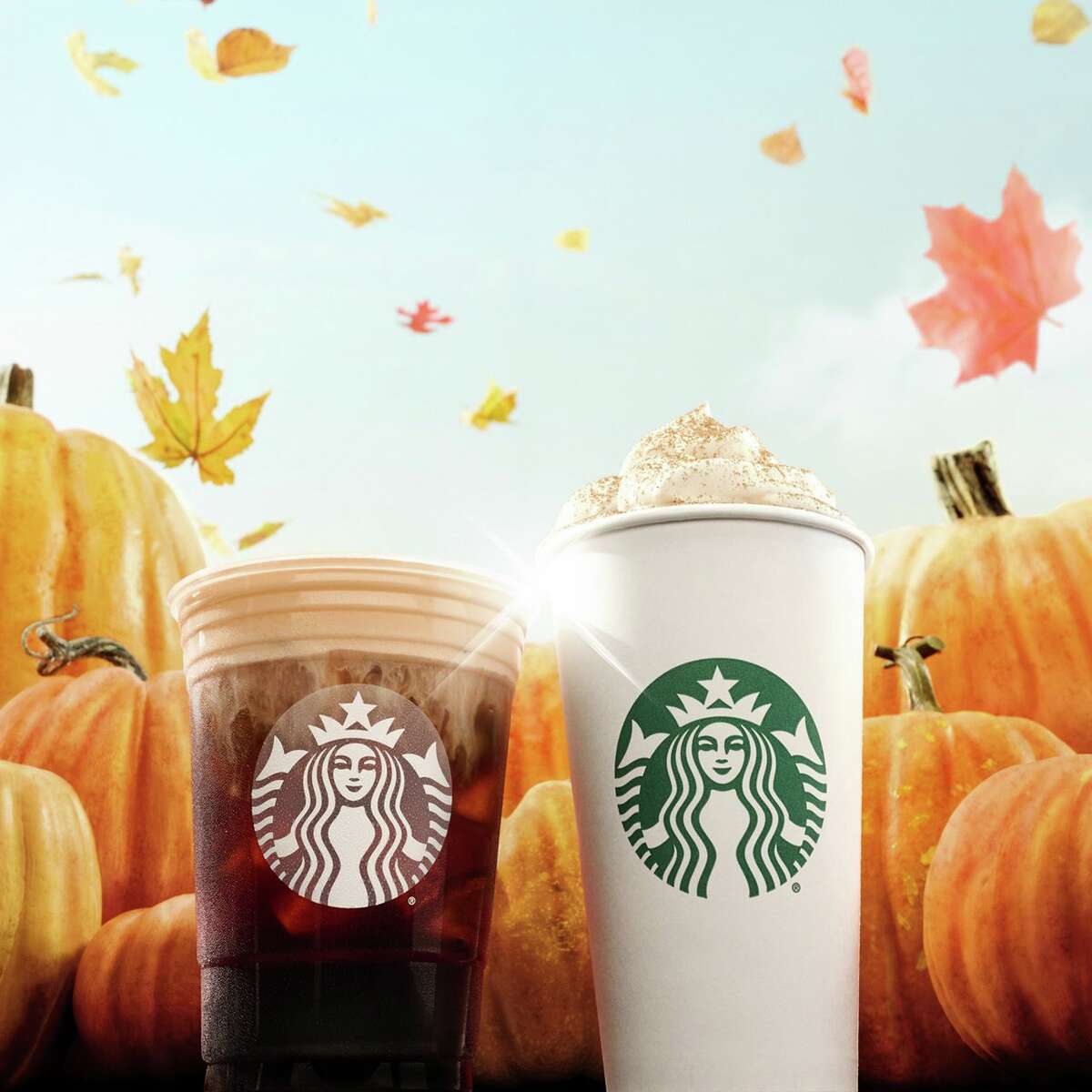 Starbucks' pumpkin spice beverages and baked goods return to stores Aug. 30, 2022.