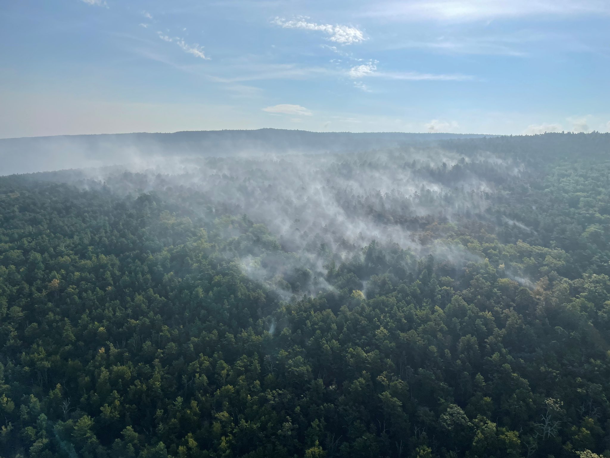 Napanoch fire burns in Minnewaska State Park - Vimarsana News